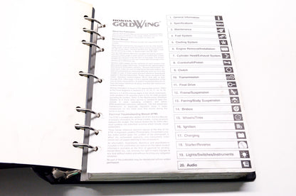 Honda Goldwing GL1500 98 Service Shop & Electrical Troubleshooting Manual