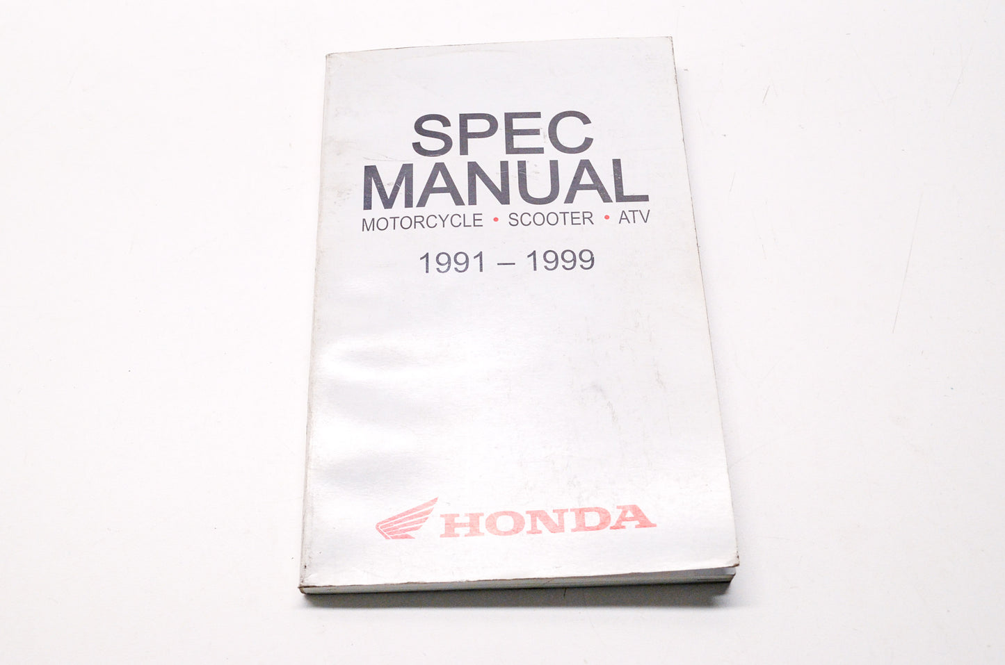 Honda Spec Manual Motorcycle Scooter ATV 1991-1999