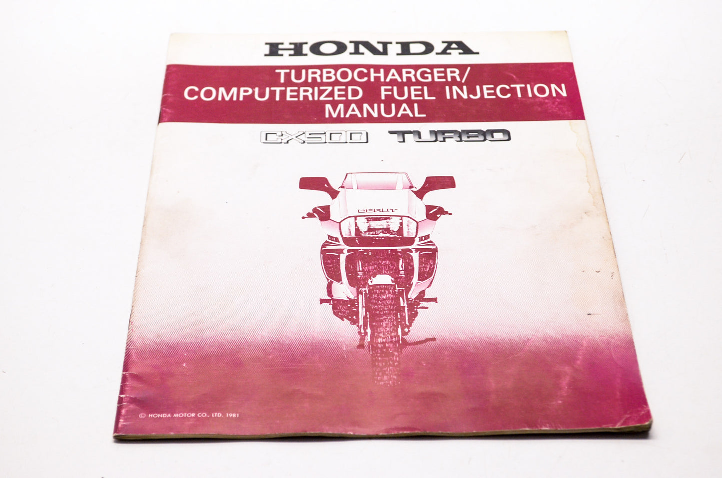 Honda Turbocharger/Computerized Fuel Injection Manual CX500 Turbo