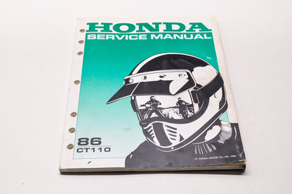 OEM Honda 6145900 CT110 E Service Manual