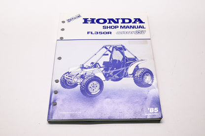 Honda Official Service Shop Manual FL350R Odyssey 350 85