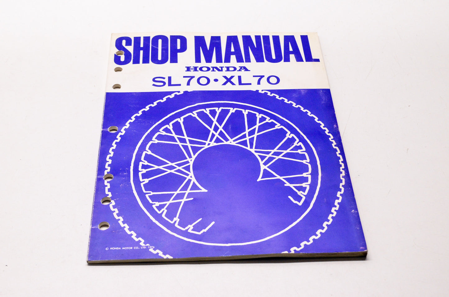 OEM Honda 6111802 SL/XL70 K1-'76 Service Manual