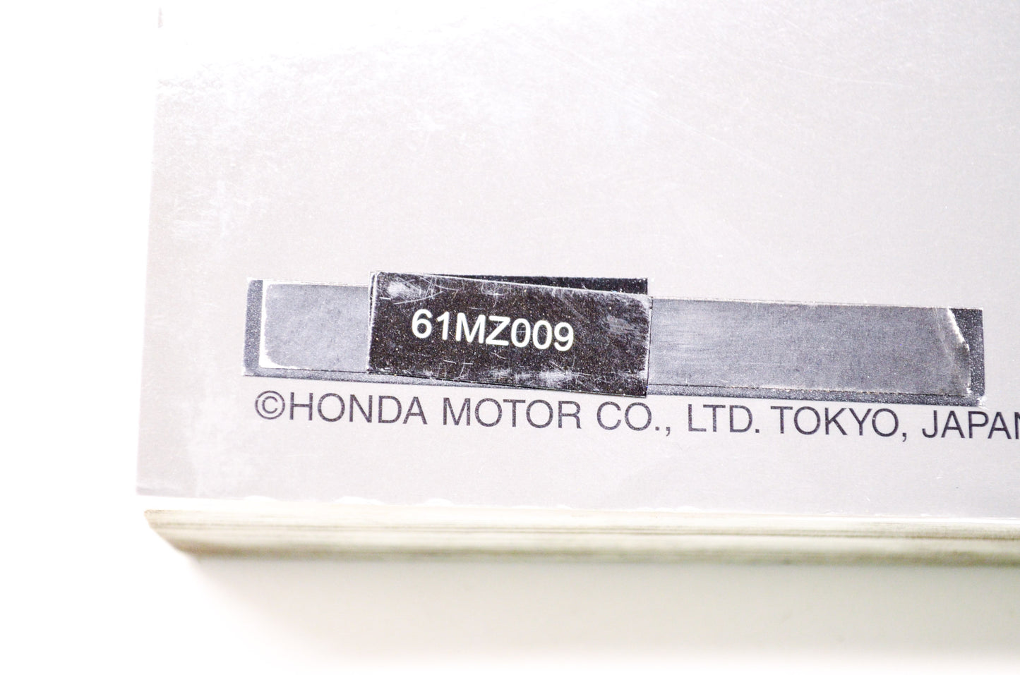 OEM Honda 61MZ009 GL1500C 02 Service Manual