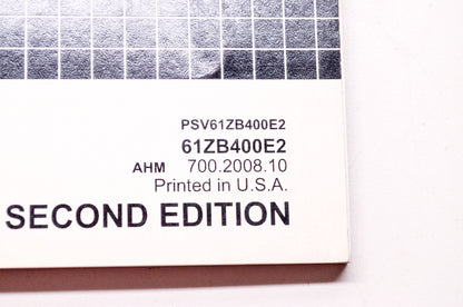 Honda Service Shop Manual Generator EB/EG3500X/5000X EM3500X/3500SX 5000X/5000SX