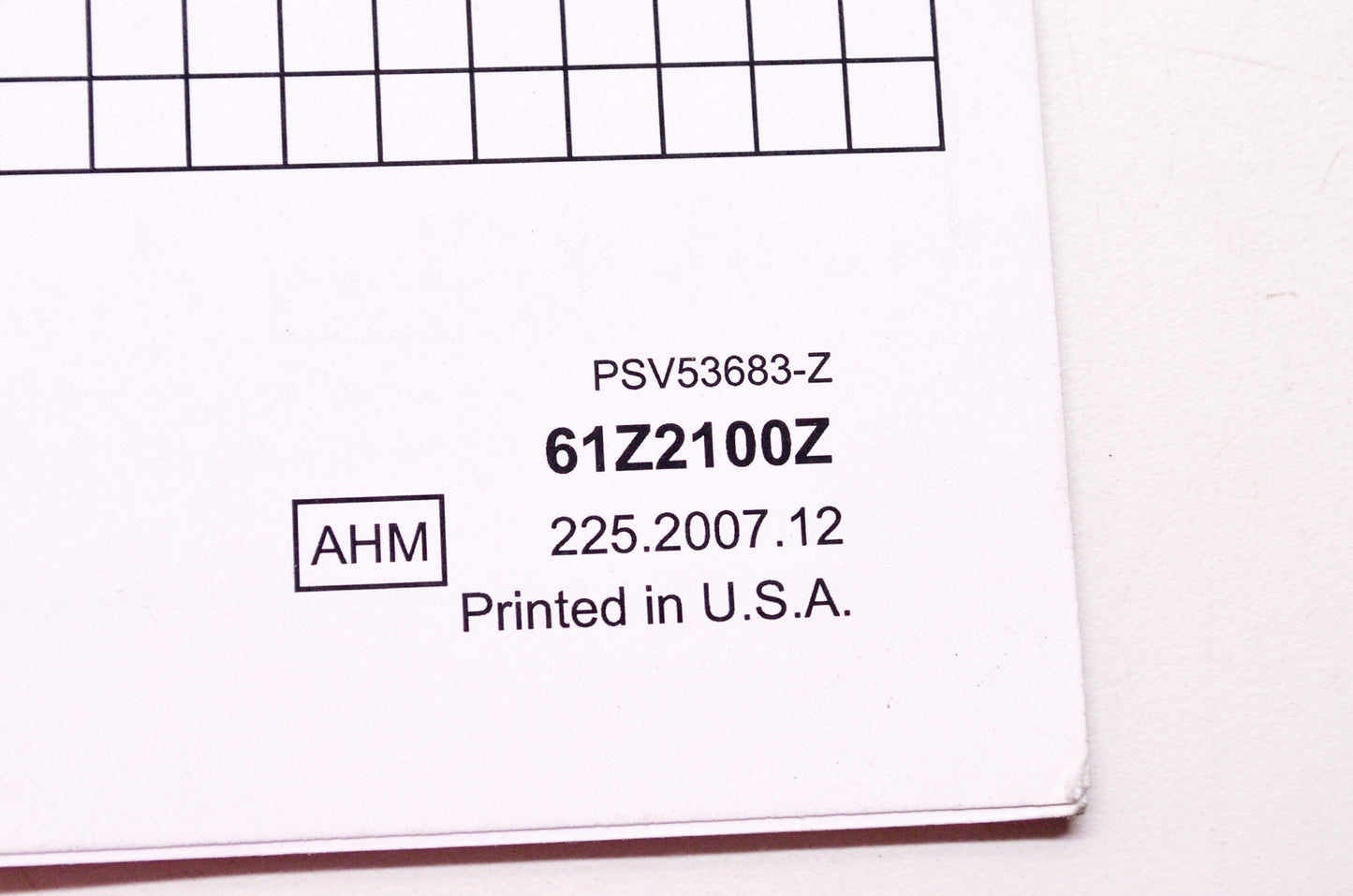 Honda Service Shop Manual Supplement EM3800SX EM5000SXK2 EM6500SXK1