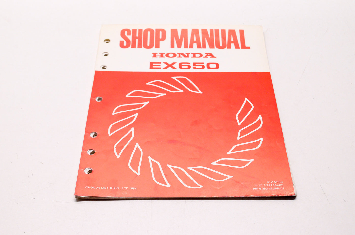 OEM Honda Shop Manual EX650