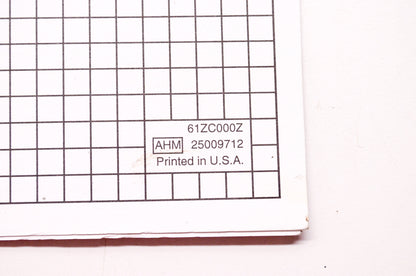 Honda Service Shop Manual Generator EX1000 Supplement
