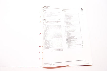 OEM Honda 61ZA870 Service Manual EM650