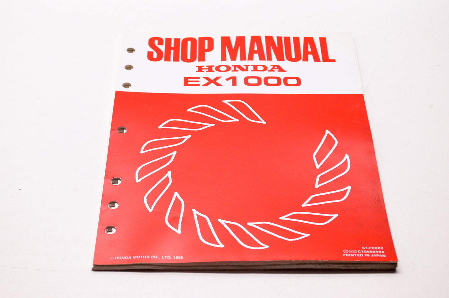 Honda Service Shop Manual EX1000