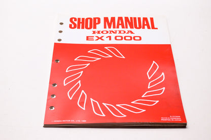 Honda Service Shop Manual EX1000