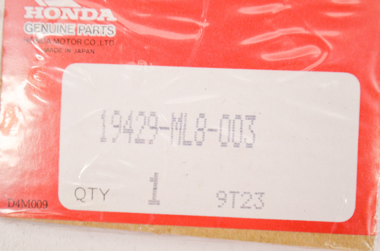 New OEM Honda Water Joint Gasket NOS