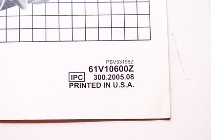 Honda Power Equipment Service Shop Manual HS520K1AS Supplement
