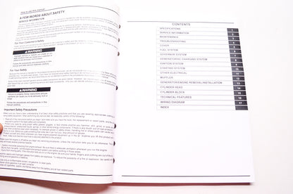 Honda Power Equipment Service Shop Manual Generator EU3000i Handi