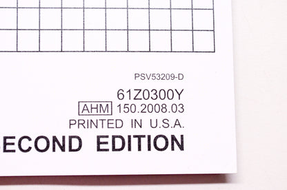 Honda Power Equipment Service Shop Manual Generator EM3000C