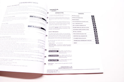 Honda Power Equipment Service Shop Manual Generator EB3000c