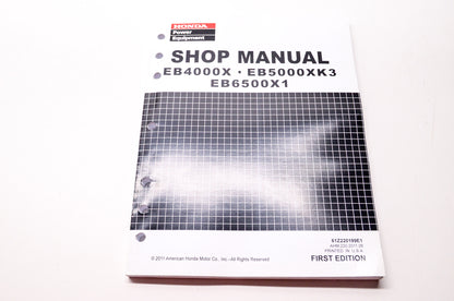 Honda Power Equipment Service Shop Manual EB4000X EB5000XK3 EB6500X1