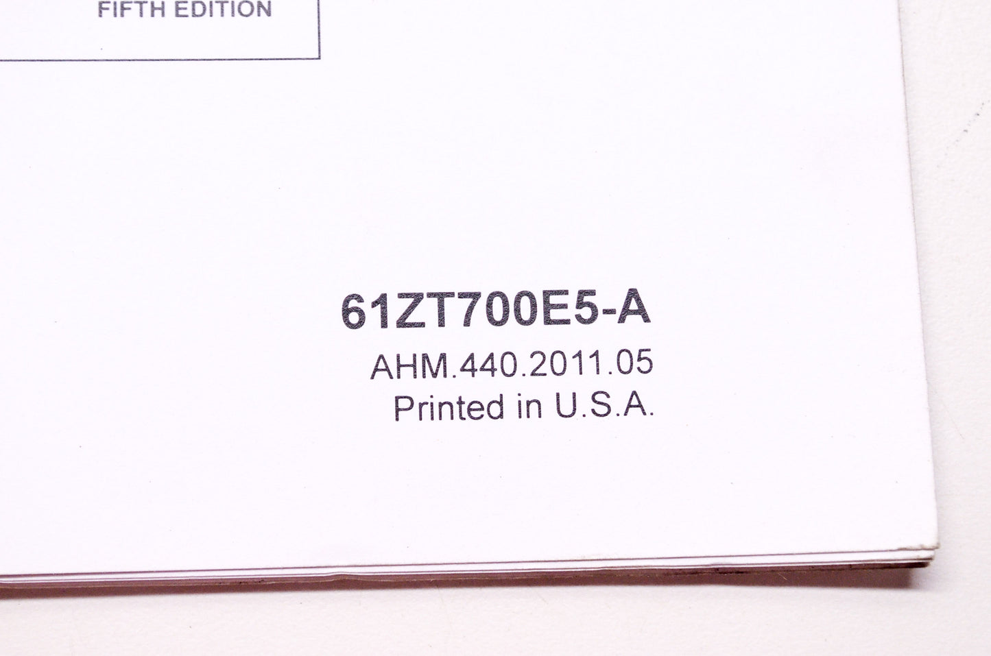 Honda Service Shop Manual Update #1 Generator EU2600i EU3000is