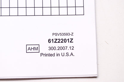 Honda Power Equipment Service Shop Manual EB3800X EB5000XK2 EB6500X Supplement