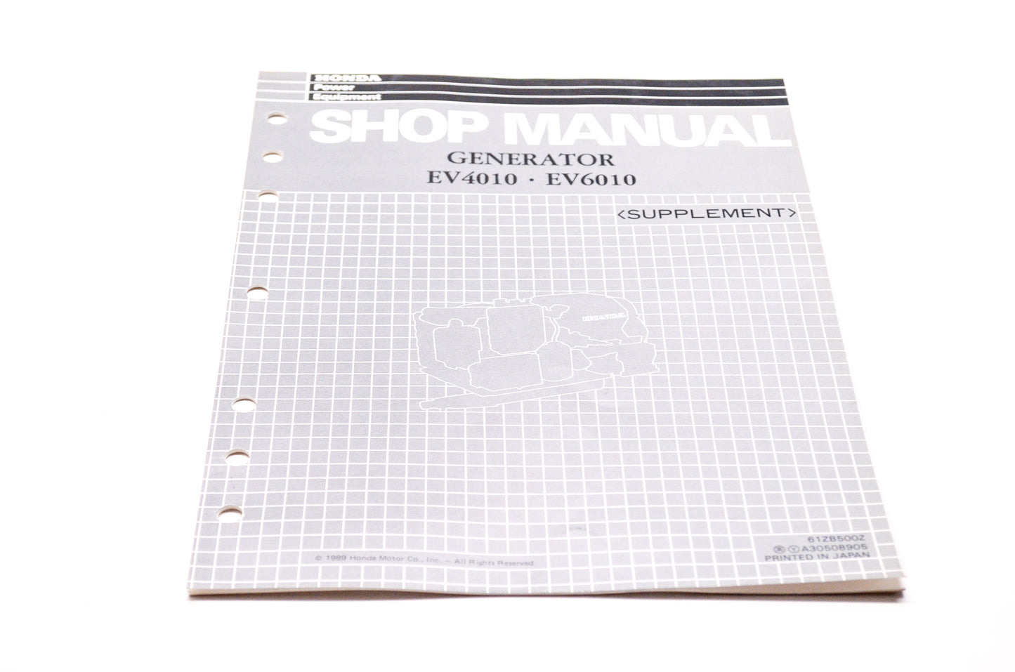 OEM Honda 61ZB500Z Service Manual