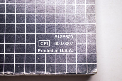 OEM Honda 61ZB520 EVD5010 EVD6 Service Manual