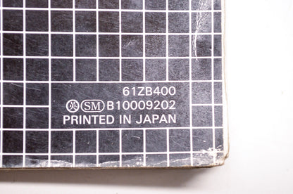 OEM Honda 61ZB400 Service Manual EG5000XK1