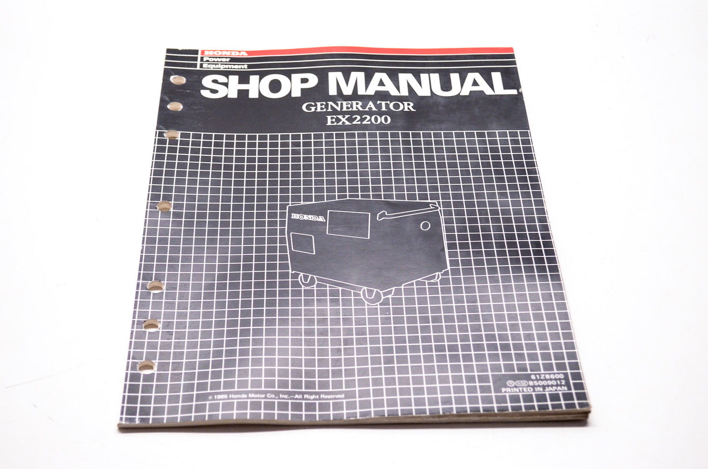 OEM Honda 61ZB600 EX2200 Service Manual