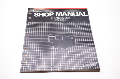 OEM Honda 61ZB600 EX2200 Service Manual