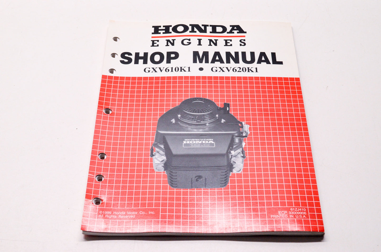 Honda Engines Service Shop Manual GX610K1 GX620K1