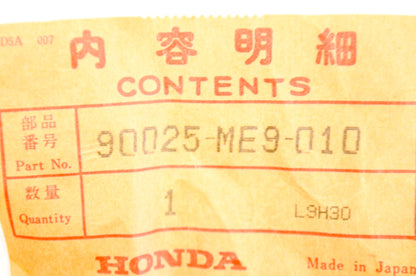 OEM Honda 90025-ME9-010 Flange Bolt (12X45) NOS