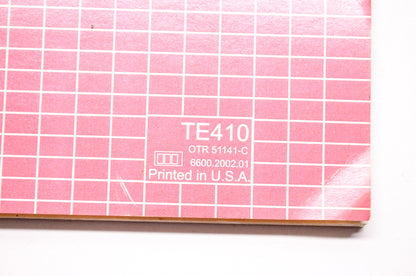 OEM Honda TE410 Engines Service Specifications Manual