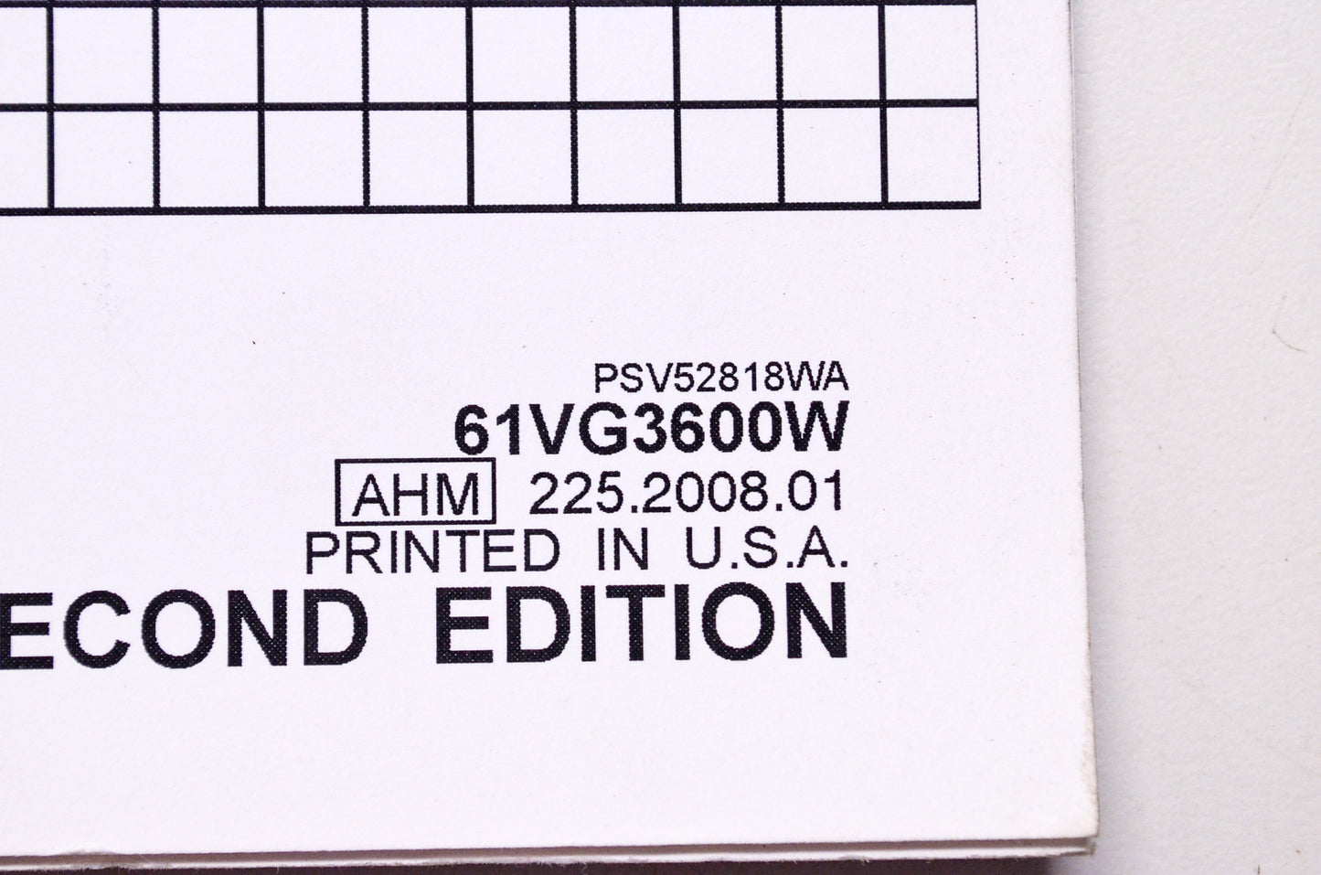 Honda Shop Service Repair Manual HRR216K3VXA HRR216K5VXA Supplement 2nd Edition