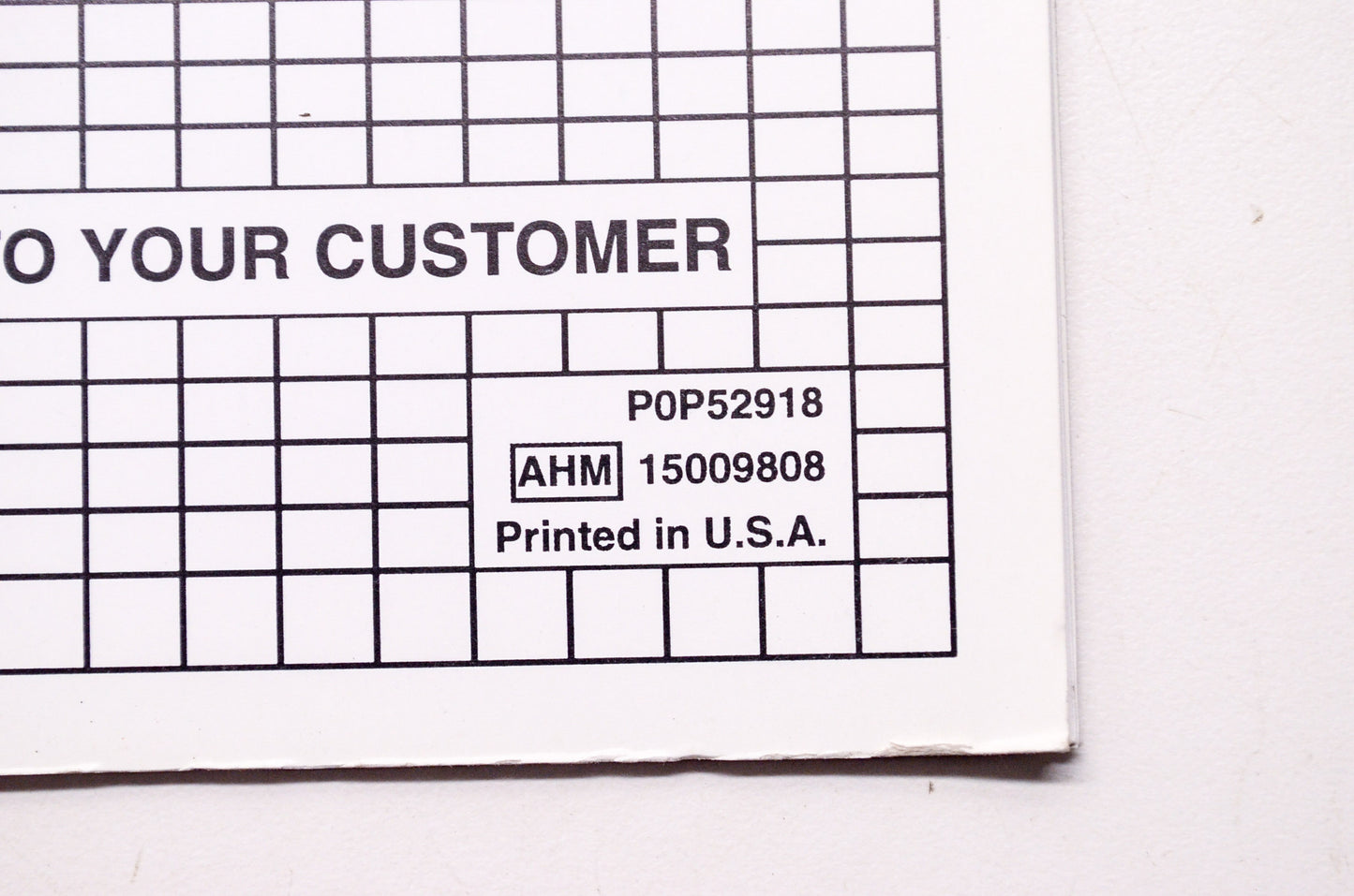 OEM Honda P0P52918, 15009808, 31HA460M Operator's Manual Mulching Kit for HA4120 HA4118 La