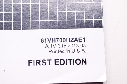 Honda Shop Service Repair Manual HRX217HZA 1st Edition
