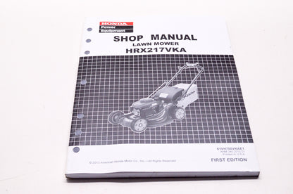 Honda Shop Service Repair Manual HRX217VKA 1st Edition