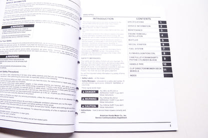 Honda Shop Service Repair Manual Lawn Mower HRR216PKA 1st Edition