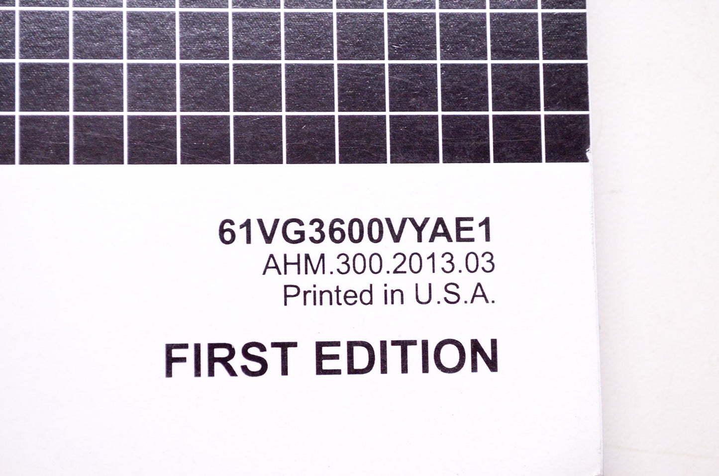 Honda Shop Service Repair Manual Lawn Mower HRR216VXA HRR216VYA 1st Edition