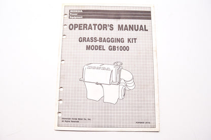 OEM Honda POP50835 (9210), 4155347 Operator's Manual Grass Bagging Kit Model