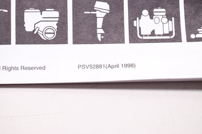 OEM Honda PSV52881 Provisional Service Information Lawn Tractor HA4118H38A HA412