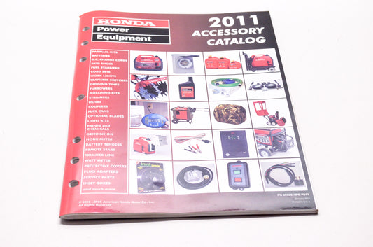 OEM Honda 00X00-HPE-P011 Power Equipment 2011 Accessory Catalog