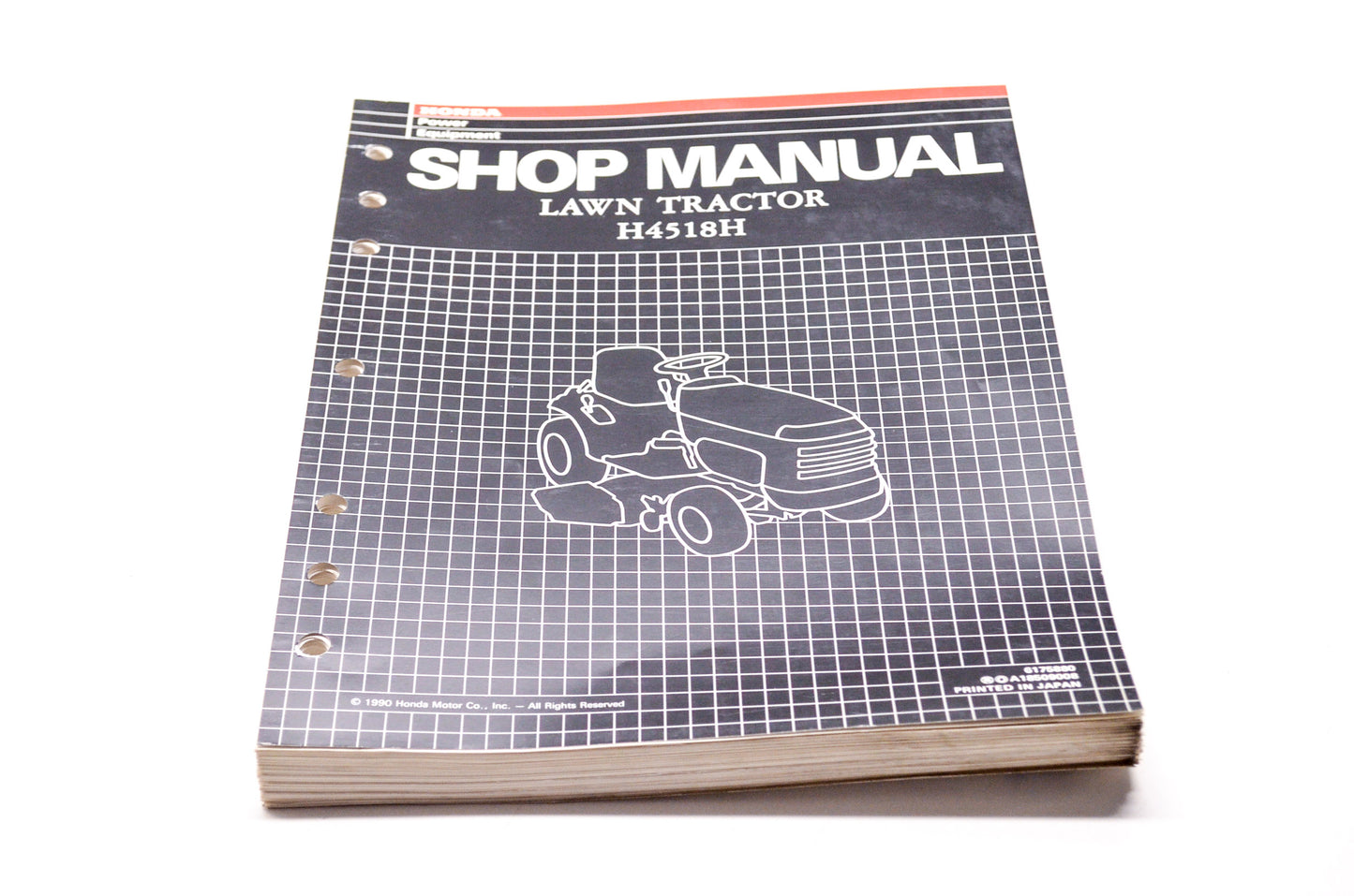 Honda Shop Service Repair Manual Lawn Tractor H4518H