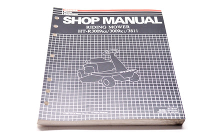 Honda Shop Service Repair Manual Riding Mower HT-R3009K0/3009K1/3811