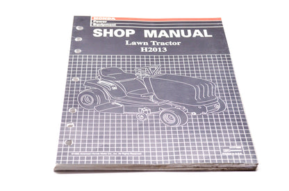 Honda Shop Service Repair Manual Lawn Tractor H2013