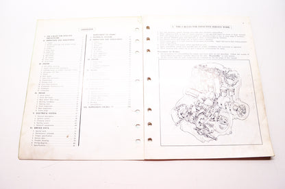 OEM Honda 6133301 Service Manual CB350F/F1/ 400F