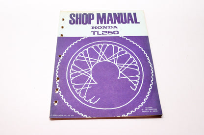 OEM Honda 6137601 Service Manual TL250'76