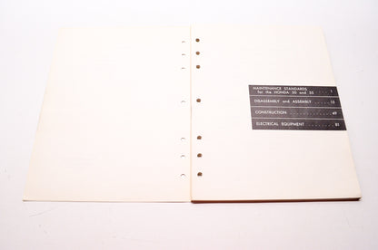 OEM Honda 620411 Service Manual 50-55