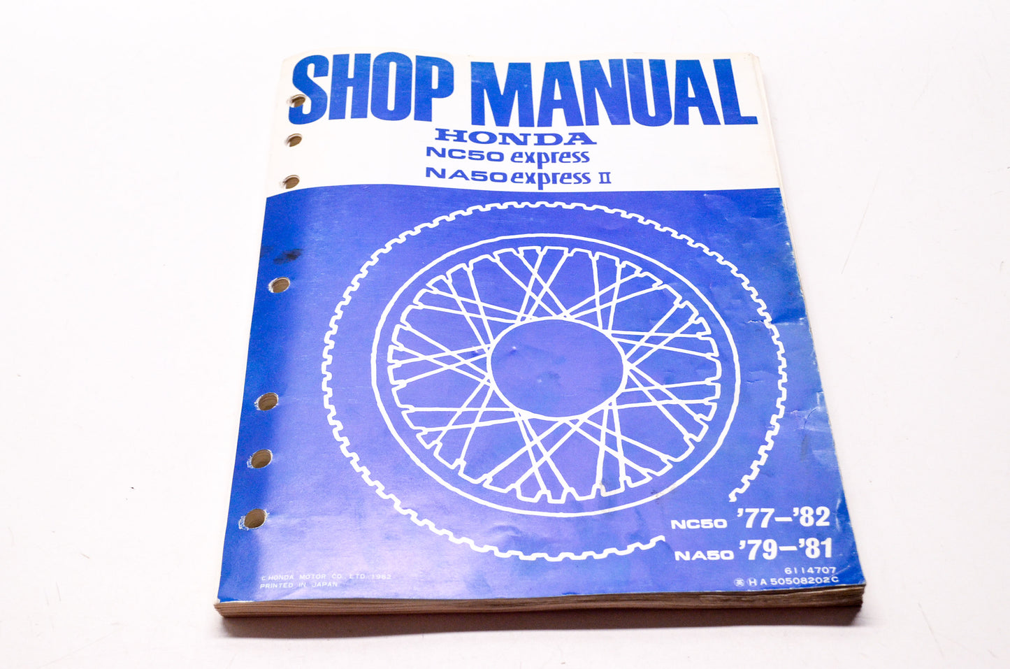Honda Shop Service Repair Manual NC50 Express 77-82 NA50 Express II 79-81