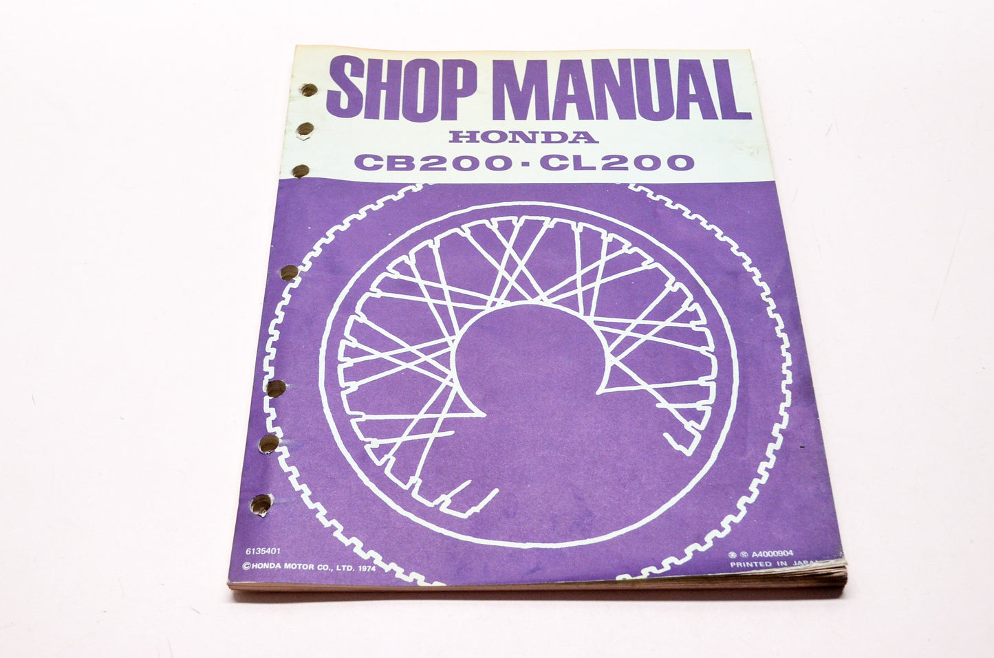 Honda Shop Service Repair Manual CB200 CL200