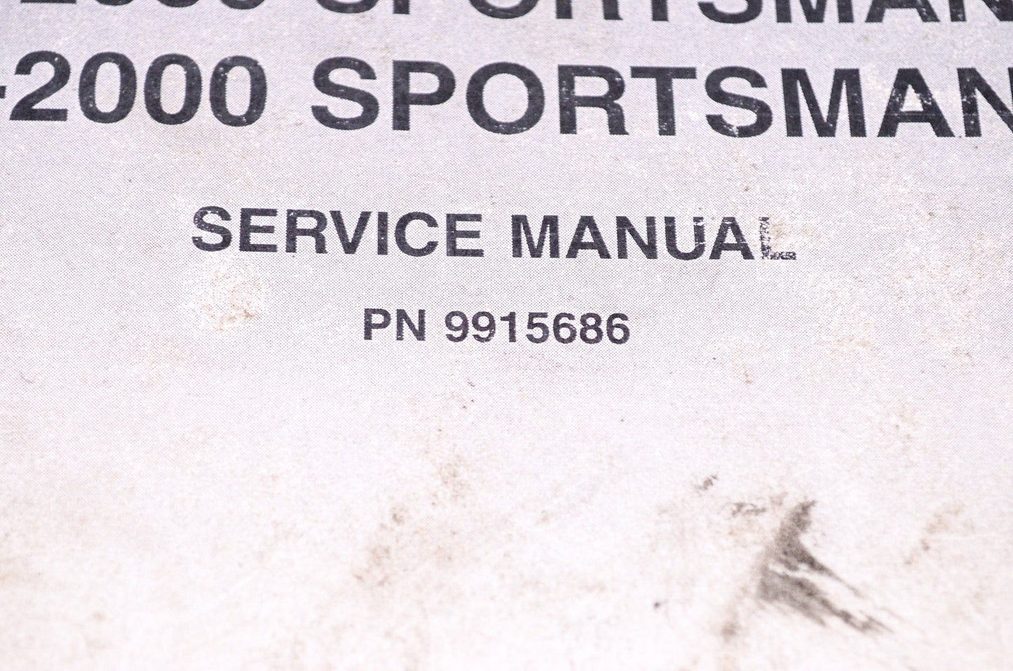 Polaris 1996-2000 Sportsman 500 99-00 Sportsman 335 Shop Service Repair Manual