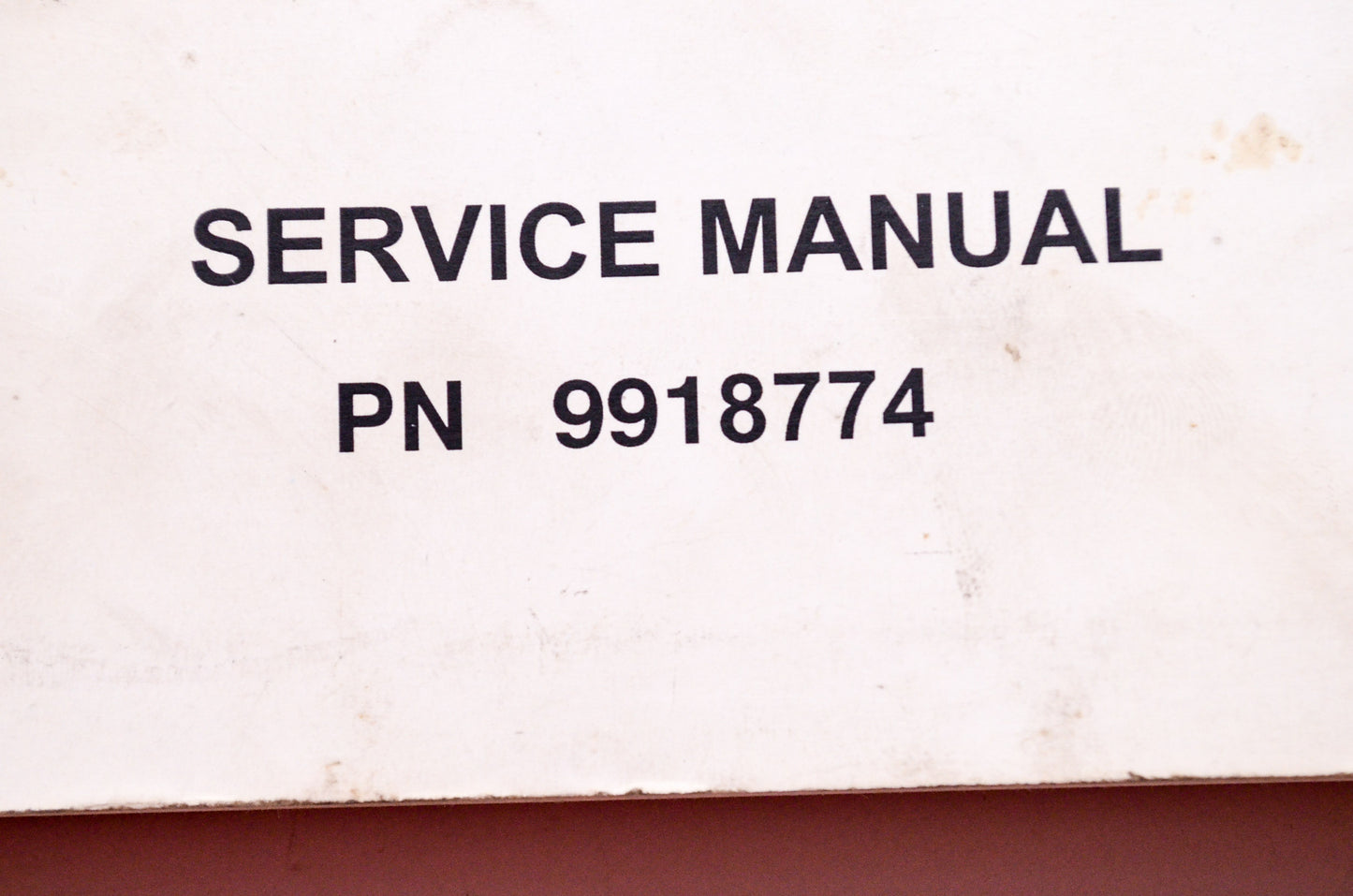 OEM Polaris 9918774 Service Manual 04 Sportsman 700 HOEFI