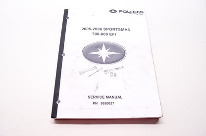 OEM Polaris 9920027 Service Manual 06 Sportsman 700,800 EFI